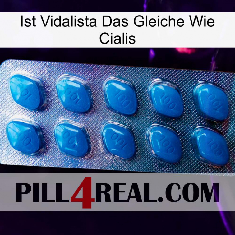 Is Vidalista The Same As Cialis viagra1